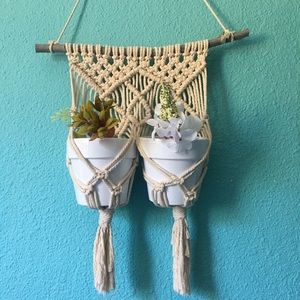 macrame plant hanger